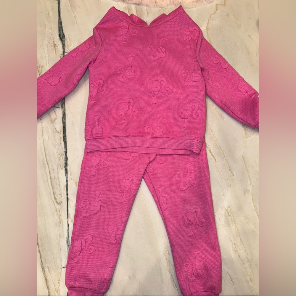 Barbie Pink Kids Sweatset